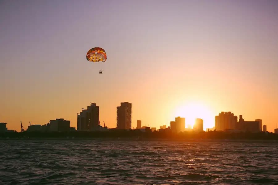 Parasailing